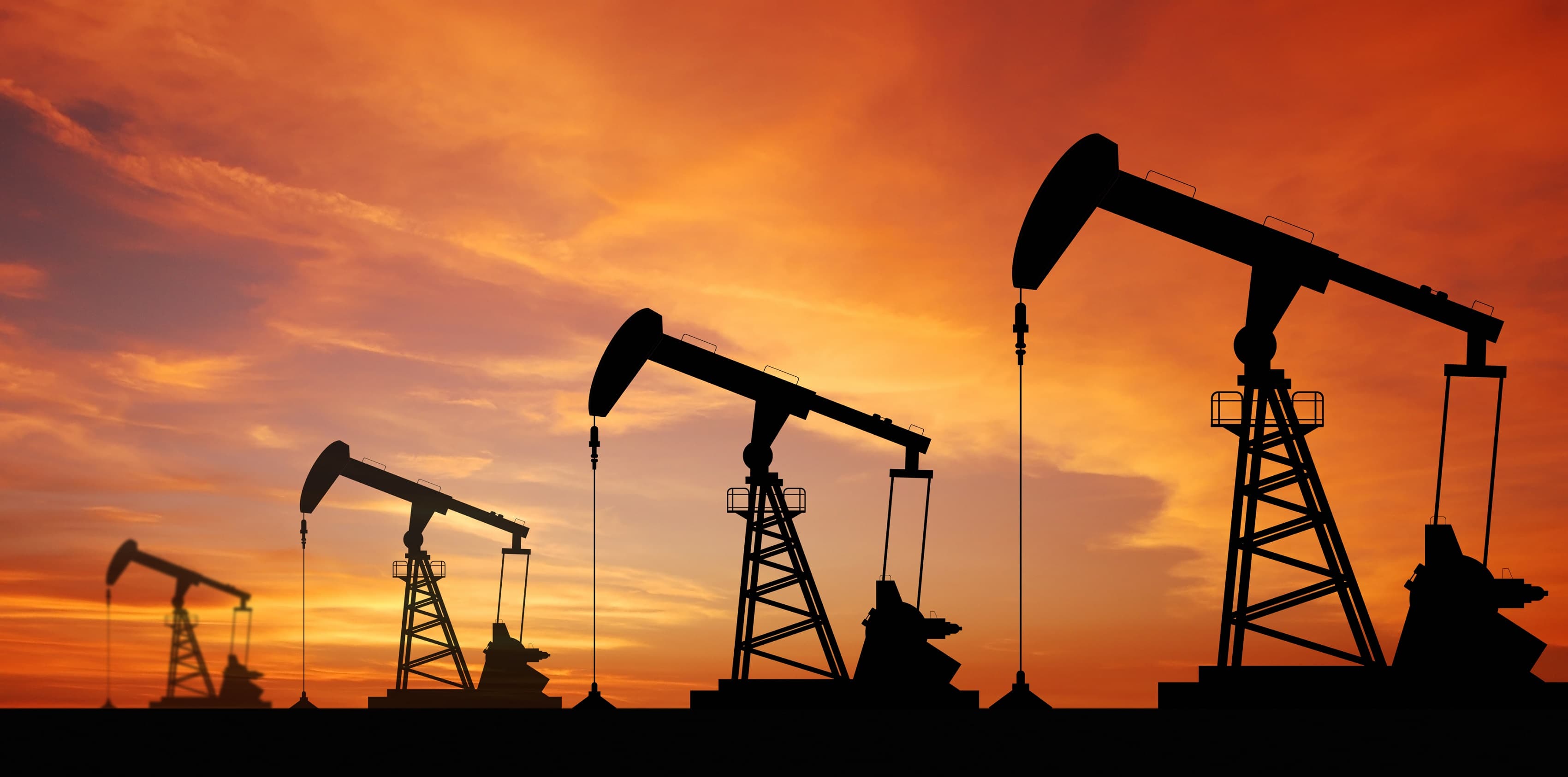 Oil and gas industrial site